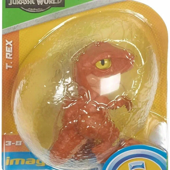 NEW Imaginext Jurassic World T-Rex Figure & Egg - Picture 1 of 4